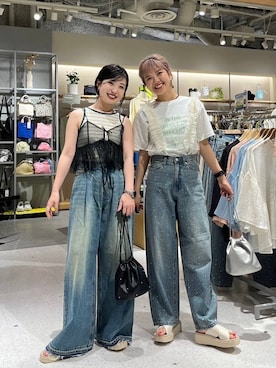 「アイテム（その他トップス）」を使った、めめさん（レディース・151cm・20代）の夏コーディネート