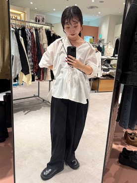 「アイテム（キャミソール）」を使った、めめさん（レディース・151cm・20代）の秋コーディネート