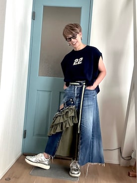 「UNITED ARROWS（ユナイテッドアローズ）のアイテム」を使った、yazawa193さん（レディース・164cm）の秋コーディネート
