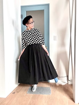 「アイテム（トップス）」を使った、yazawa193さん（レディース・164cm・50代）の秋コーディネート