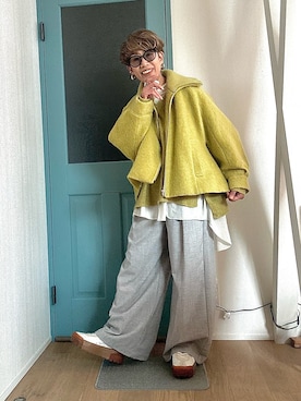 「アイテム（シューズ）」を使った、yazawa193さん（レディース・164cm・60代）の冬コーディネート