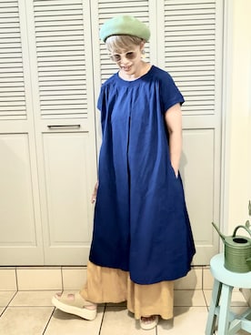 「60代コーデ」｜yazawa193さん（レディース・164cm）の夏コーディネート