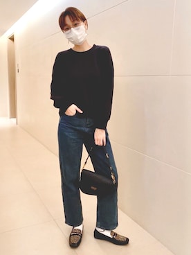 「アイテム（パンプス）」を使った、Triga White  🍄さん（レディース・165cm）の冬コーディネート