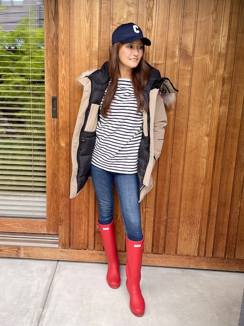 Sayakamiyoshi Hunterのブーツを使ったコーディネート Wear