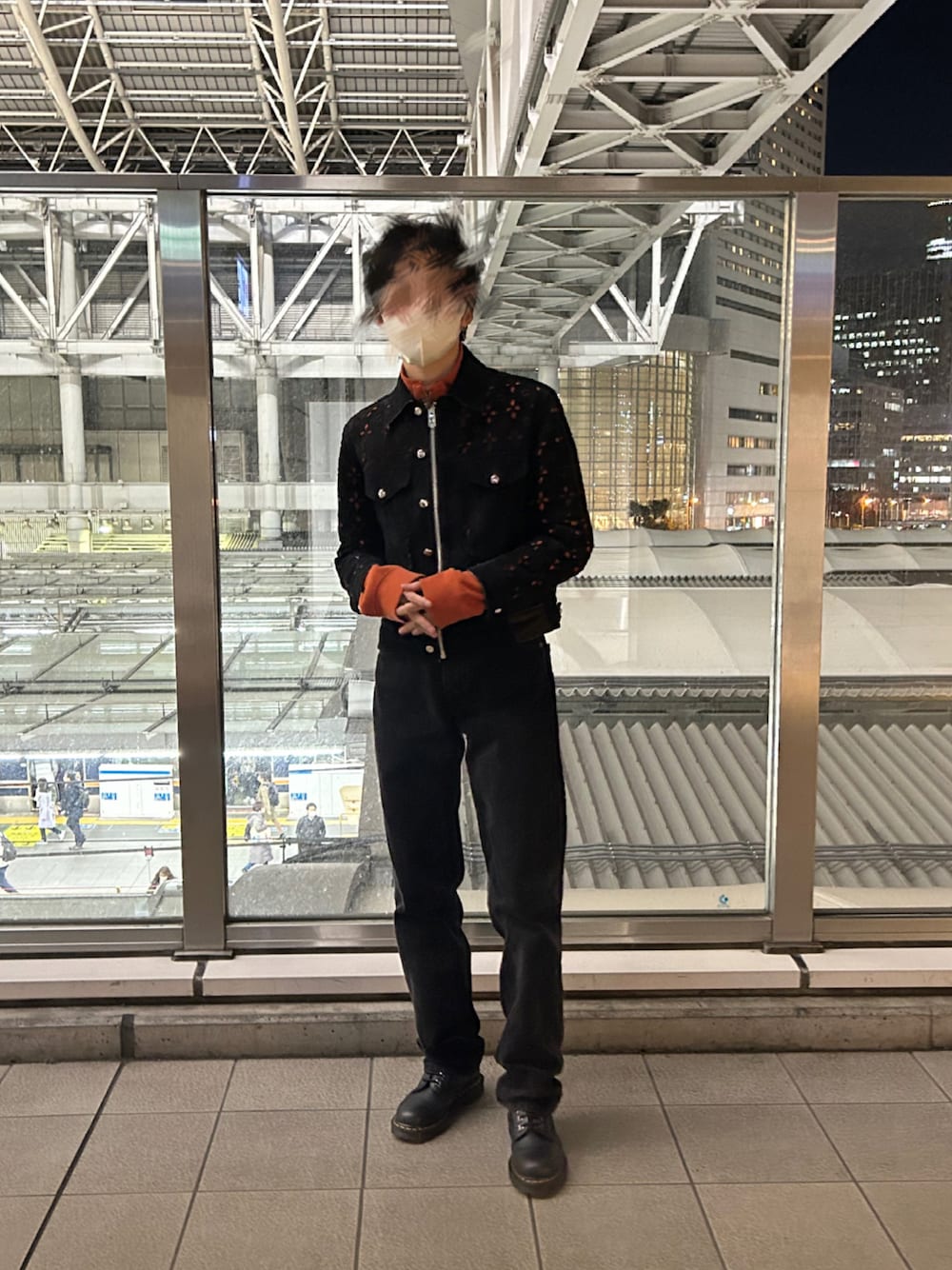 MASUのライダースジャケットを使った人気ファッション