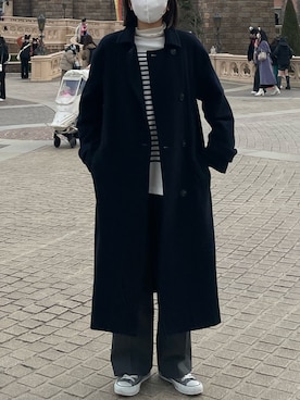 M🐈さん（レディース・158cm）の冬コーディネート