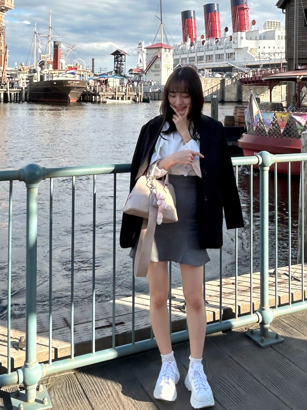 Ayuka.｜Mila Owenのボストンバッグを使ったコーディネート - WEAR