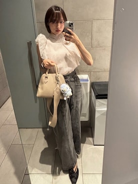 「SNIDEL（スナイデル）のアイテム」を使った、Ayuka.さん（レディース・163cm）の夏コーディネート