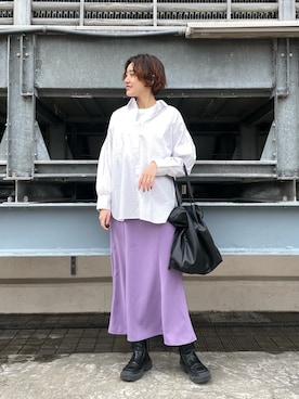 綾乃さん（レディース・170cm）の春コーディネート