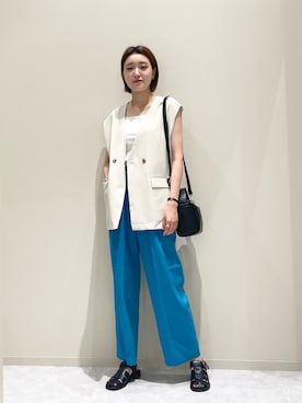 綾乃さん（レディース・170cm）の夏コーディネート