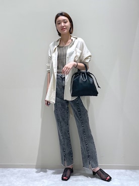 綾乃さん（レディース・170cm）の夏コーディネート