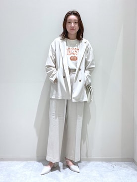 綾乃さん(レディース・170cm)の春コーディネート