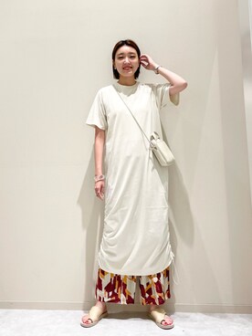 綾乃さん（レディース・170cm）の夏コーディネート