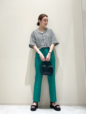 綾乃さん（レディース・170cm）の夏コーディネート