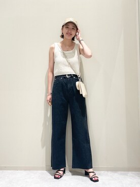 綾乃さん（レディース・170cm）の夏コーディネート