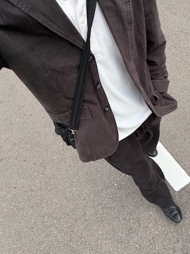 「ANCELLM（アンセルム）のアイテム」を使った、トヨタタタタイトさん（メンズ・167cm）の春コーディネート