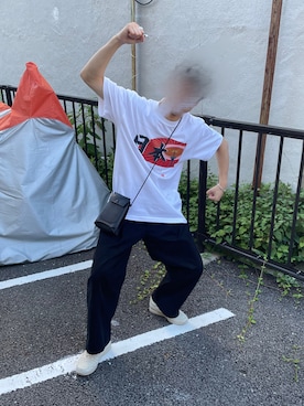 「MARROW（マロウ）のアイテム」を使った、トヨタタタタイトさん（メンズ・165cm）の夏コーディネート