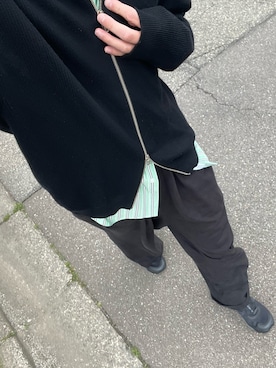「Graphpaper（グラフペーパー）のアイテム」を使った、トヨタタタタイトさん（メンズ・167cm）の春コーディネート