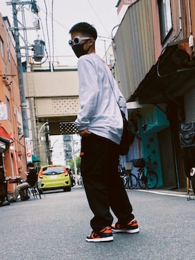 「栄」｜yuichiirrooさん（メンズ・170cm）の夏コーディネート