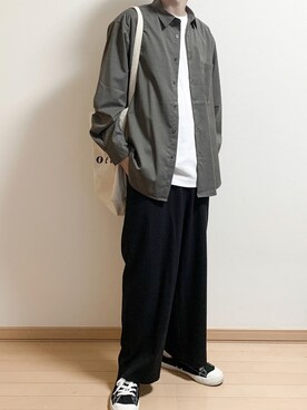 えあろさん（メンズ・169cm）の秋コーディネート