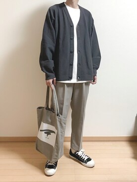 えあろさん（メンズ・169cm）の秋コーディネート