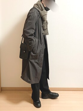 「SENSE OF PLACE by URBAN RESEARCH（センスオブプレイスバイアーバンリサーチ）のアイテム（その他）」を使った、えあろさん（メンズ・169cm）の冬コーディネート
