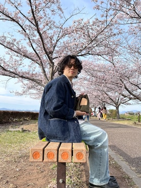 「Scye（サイ）のアイテム」を使った、みちーさん（メンズ・171cm）の春コーディネート