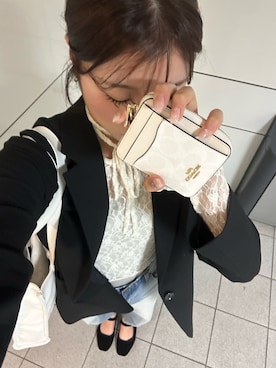 「GRL」｜「アイテム（ジャケット/アウター）」を使った、minami0407さん（レディース・164cm）の春コーディネート