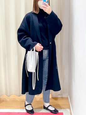 「journal standard L'essage（ジャーナルスタンダードレサージュ）のアイテム（その他アウター）」を使った、nishiさん（レディース・162cm）の冬コーディネート