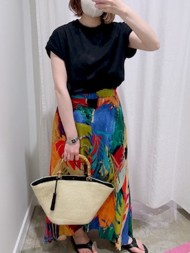 「SHIPS for women（シップスフォーウィメン）のアイテム」を使った、nishiさん（レディース・162cm）の夏コーディネート