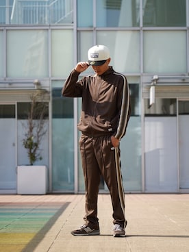 「PRO CLUB （プロクラブ）のアイテム（ジャケット/アウター）」を使った、ハラマネさん（メンズ・174cm）の夏コーディネート