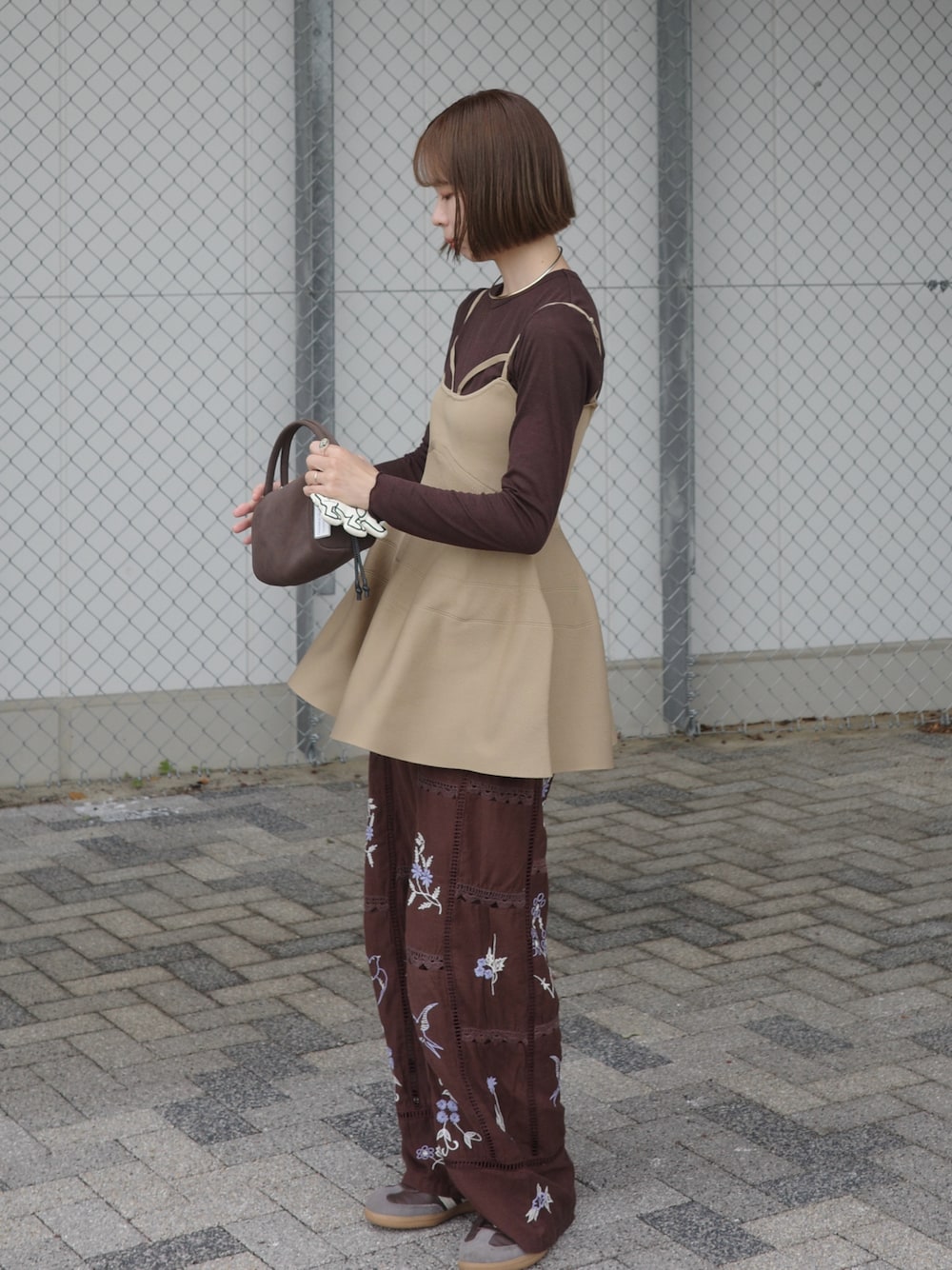 MAISON SPECIAL（メゾンスペシャル）の「Knit Peplum Top/ニット