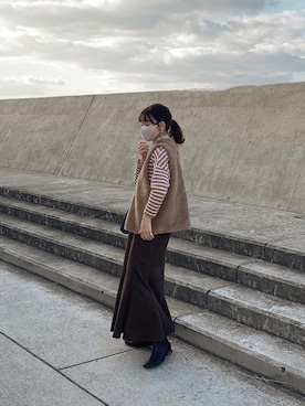 Hibikiさん（レディース・158cm）の冬コーディネート