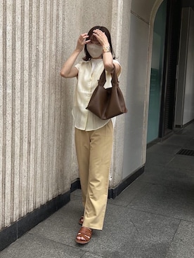 「Alia（アリア）のアイテム」を使った、Hibikiさん（レディース・158cm）の春コーディネート