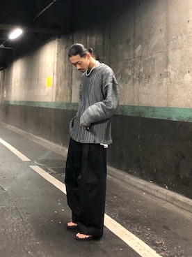 「シンヤコズカ」｜タケダさん（メンズ・170cm）の夏コーディネート