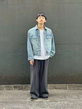 タケダさん（骨格ストレート・メンズ・170cm）の秋コーディネート