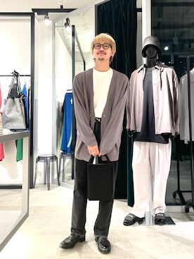 「カーディガン男子」｜タケダさん（メンズ・170cm）の夏コーディネート
