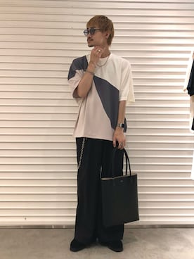 「adsr」｜タケダさん（メンズ・170cm）の夏コーディネート