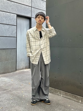 タケダさん（骨格ストレート・メンズ・170cm）の秋コーディネート