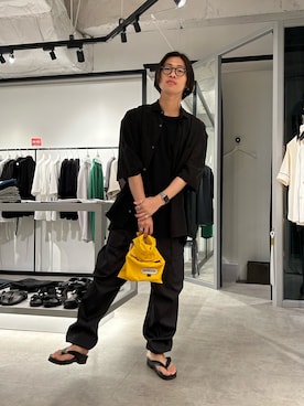 「ビーチサンダル」｜タケダさん（メンズ・170cm・20代）の夏コーディネート