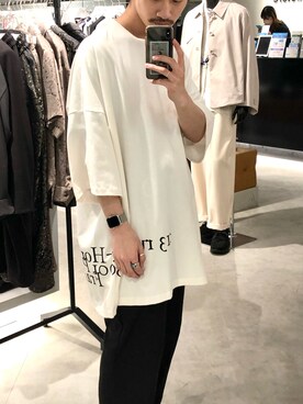 「BIGシルエット」｜タケダさん（メンズ・170cm）の春コーディネート