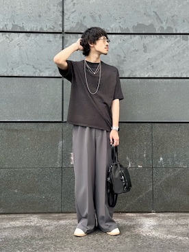 タケダさん（骨格ストレート・メンズ・170cm）の夏コーディネート