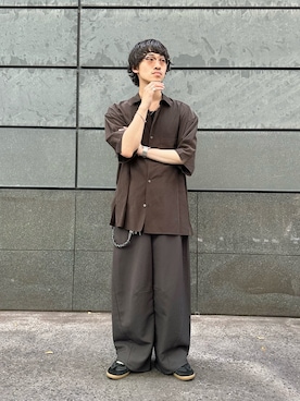 タケダさん（骨格ストレート・メンズ・170cm）の夏コーディネート