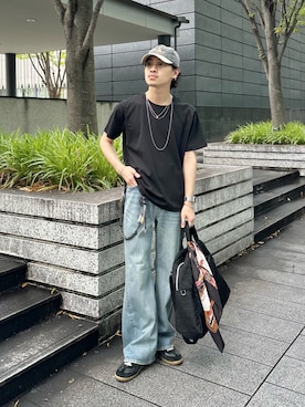 タケダさん（骨格ストレート・メンズ・170cm）の夏コーディネート