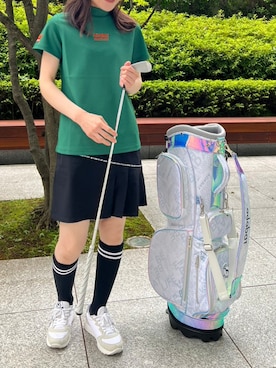 「ゴルフスタイル」｜はなこさん（レディース・160cm）の春コーディネート