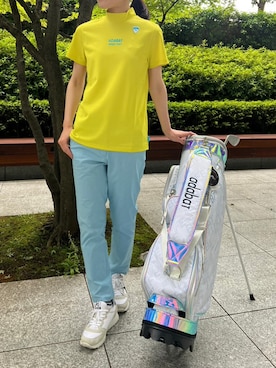 「ゴルフスタイル」｜はなこさん（レディース・160cm）の春コーディネート
