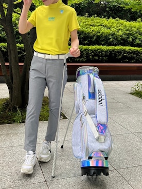 「ゴルフスタイル」｜はなこさん（レディース・160cm）の春コーディネート