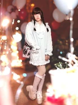 「アイテム（アンダーウェア）」を使った、✞𝔪𝖎𝖈𝖍𝖊𝖙𝖙𝖊✞さん（レディース・163cm）の秋コーディネート