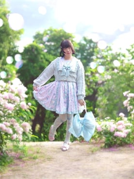 「アイテム（ウィッグ）」を使った、✞𝔪𝖎𝖈𝖍𝖊𝖙𝖙𝖊✞さん（レディース・163cm）の秋コーディネート