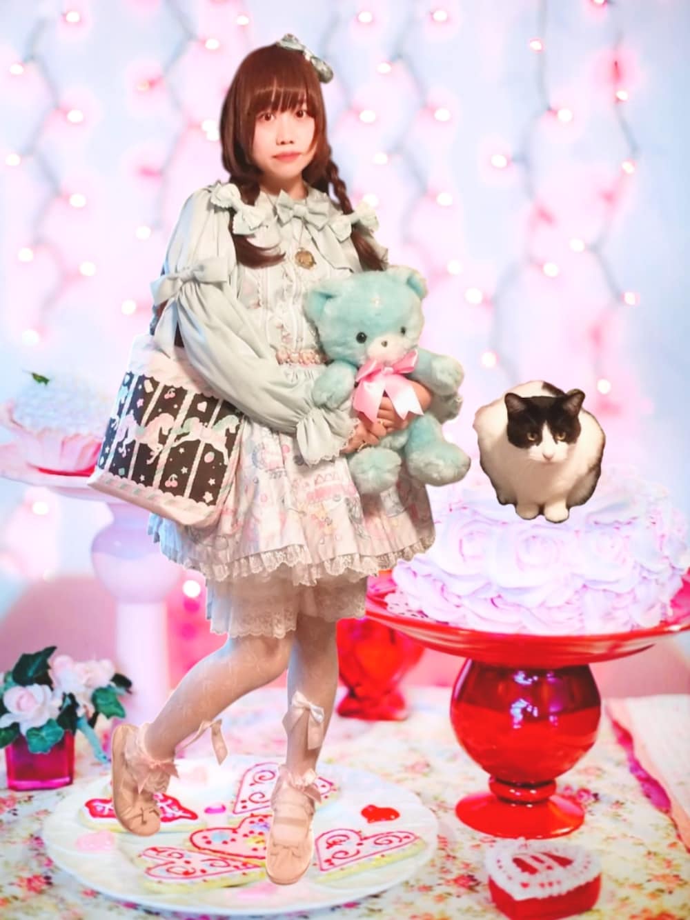 Angelic Pretty サロペットスカート ANGELICPRETTY OnlineShop/ロリータファッション通販サイトAngelic